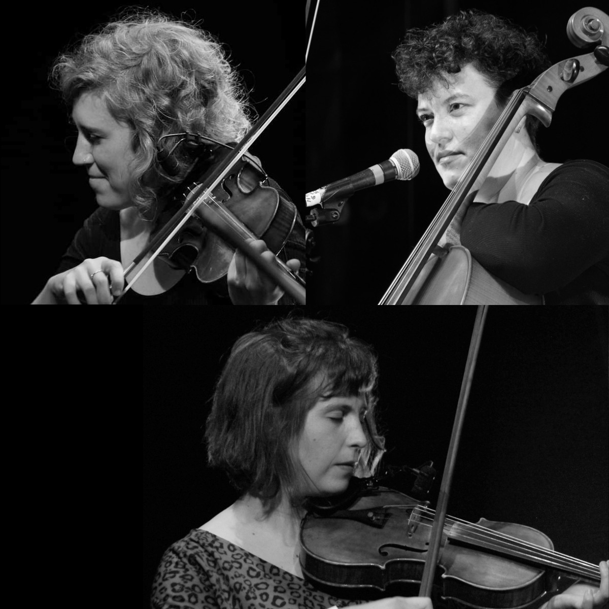 Trio impro La Crue - Clémence Cognet - Noëllie Nioulou - Marthe Tourret
